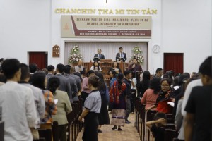 Mizoram Baptist Kohhran pumpui-ah Pastor Bial Rorel leh Inkhâwmpui neih mek a ni.