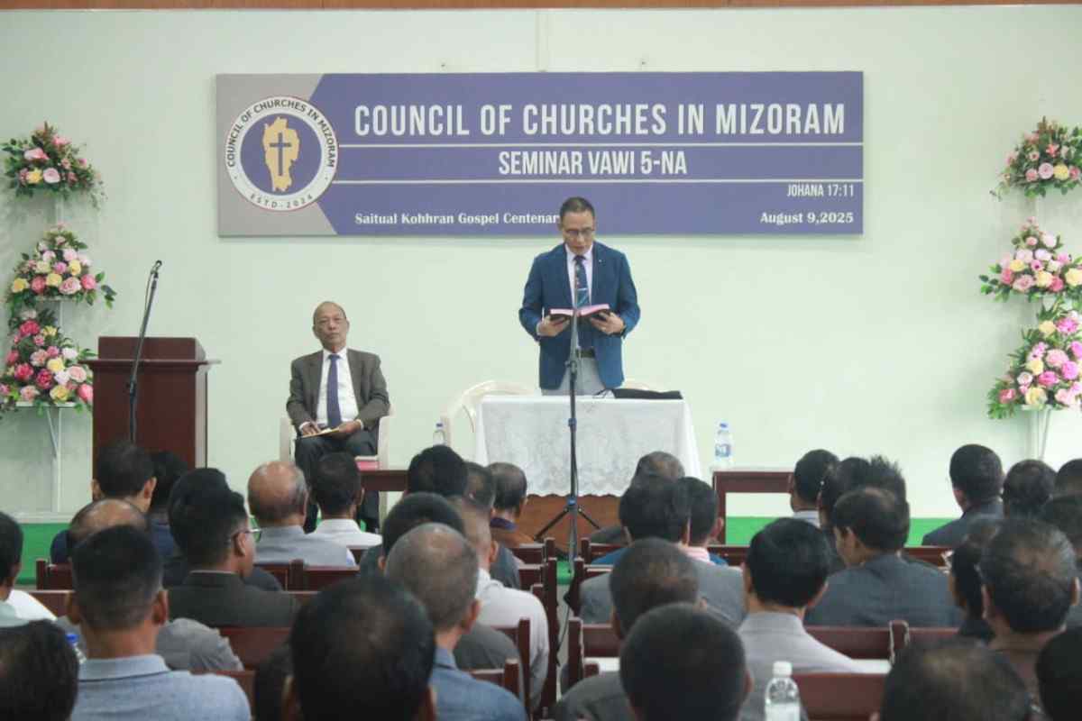 COUNCIL OF CHURCHES IN MIZORAM BUATSAIHIN SEMINAR Vawi 5-na SAITUAL AH NEIH A NI