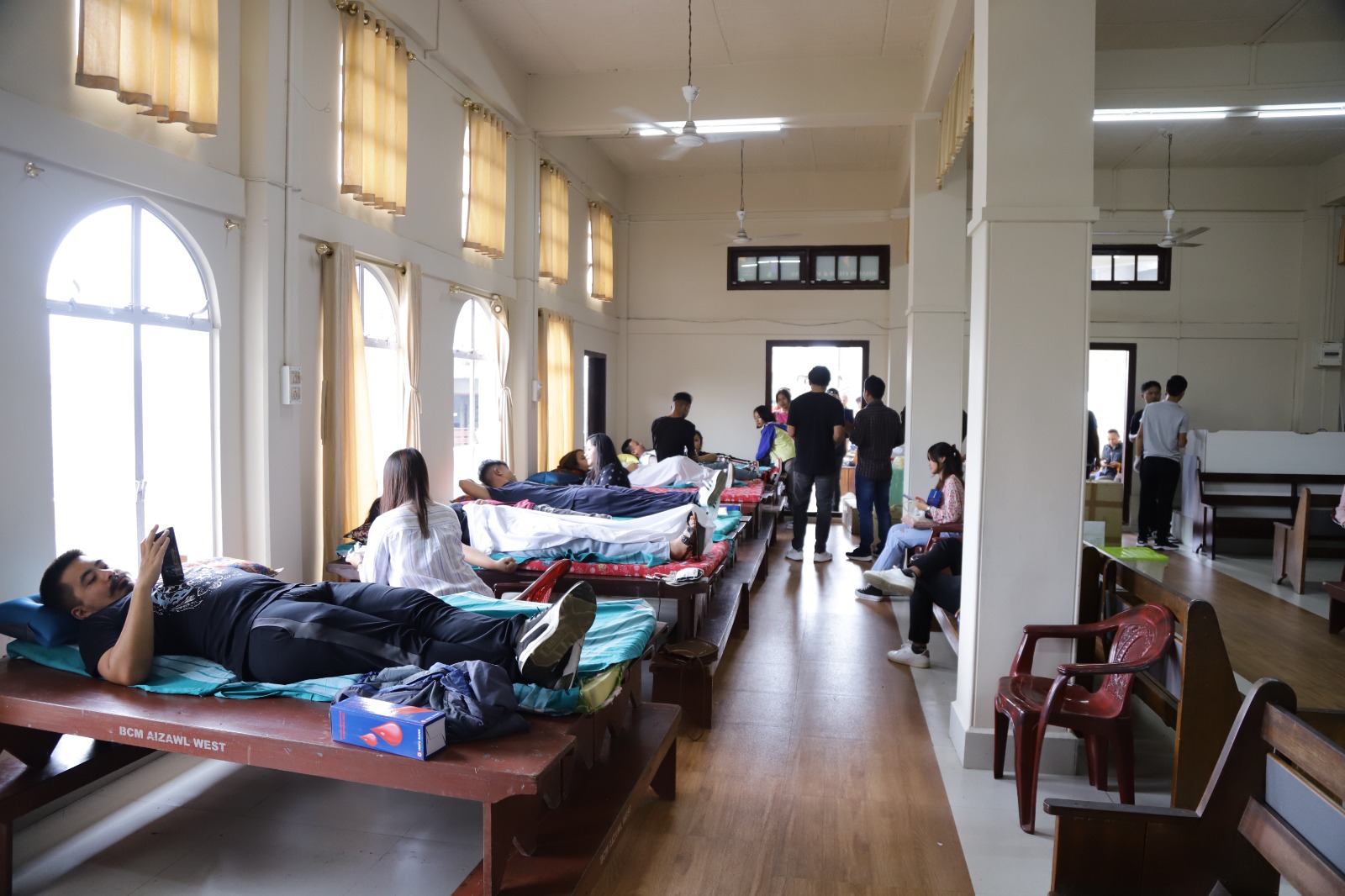 Aizawl Area ṬKP hmalakna-in August 5 khan Thisen Unit 172 pek a ni.