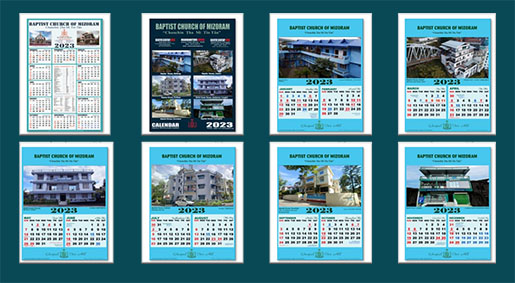 Kum 2023 BCM Calendar leh Diary buatsaih mek a ni.