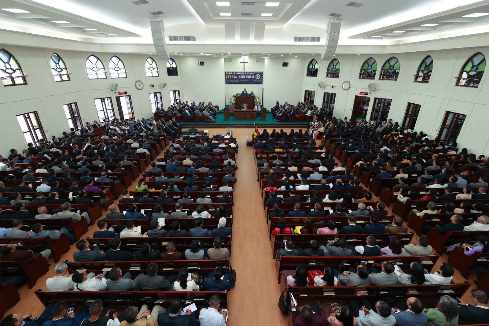 Mizorama Kohhran pawl hrang hrang te inpumkhatna atan - Council of Churches in Mizoram din fel a ni ta.