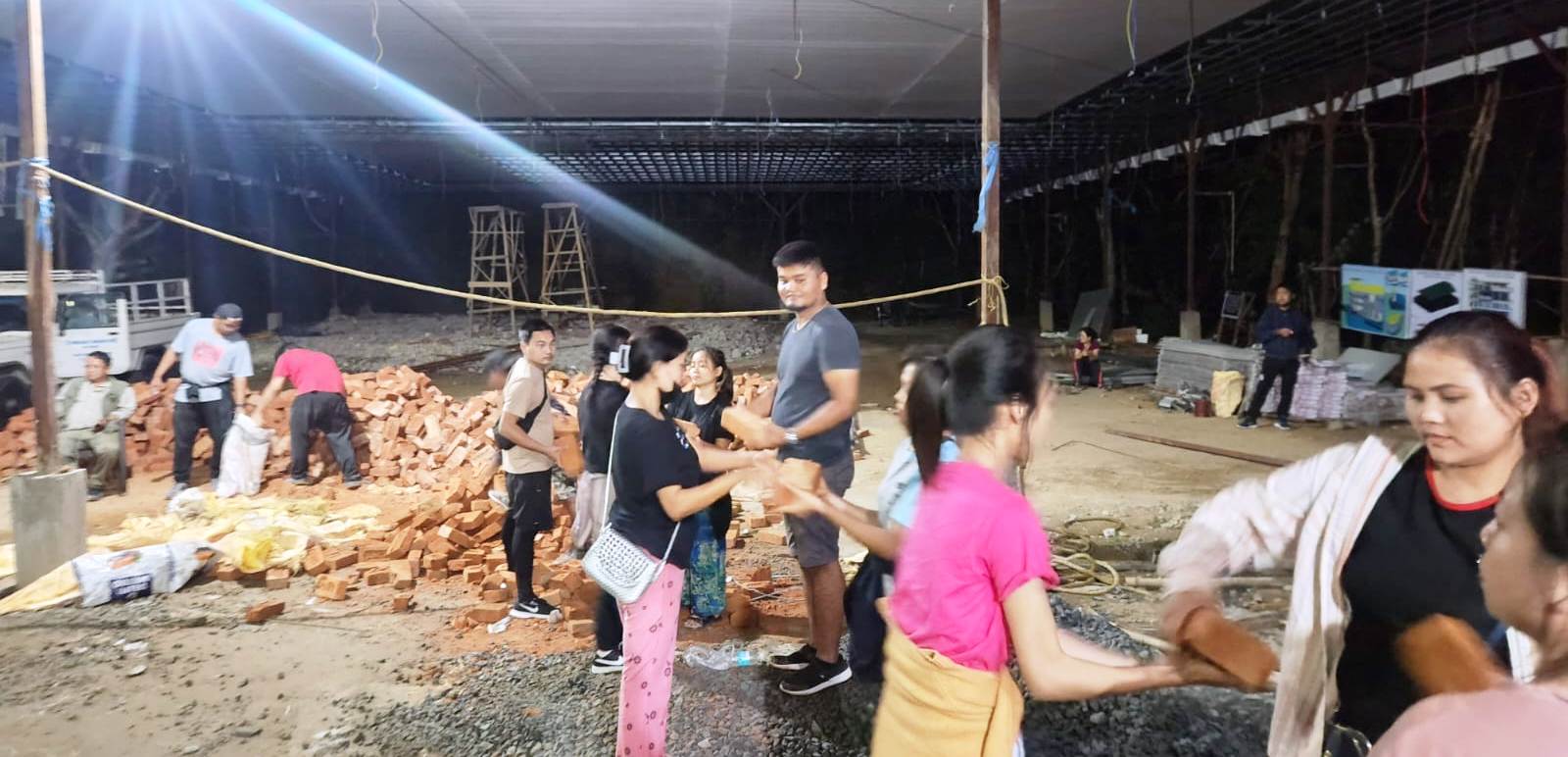 ṬKP Aizawl East Pastor Bial ten Baptist Centre, Falkland ah hnatlang an nei.