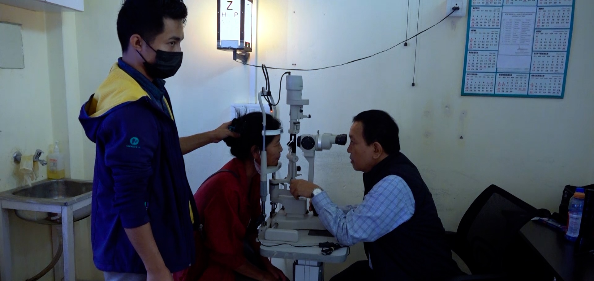 Christian Hospital, Serkawn-ah Eye Camp neih a ni.