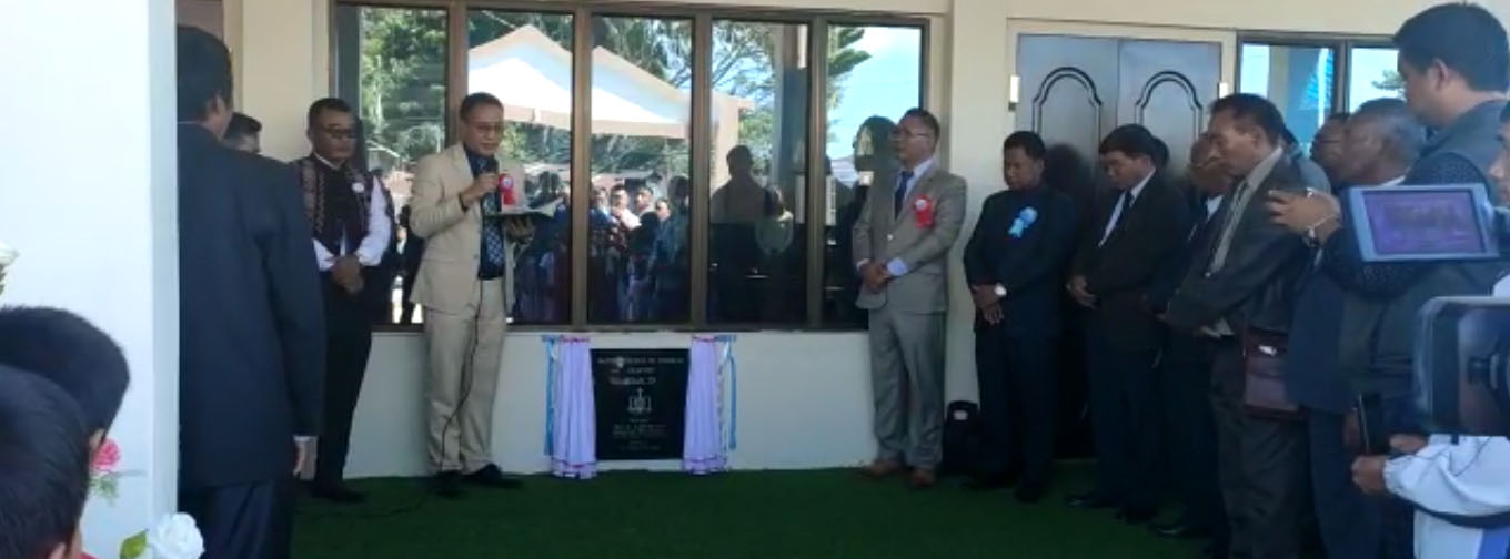 Chawnhu Kohhran Centenary lawmna leh Biak in thar hawnna neih a ni.