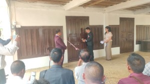 Mizoram Baptist Kohhran , Lalnutui Biak In thar Rev. Vanlalmuankima’n a hawng.