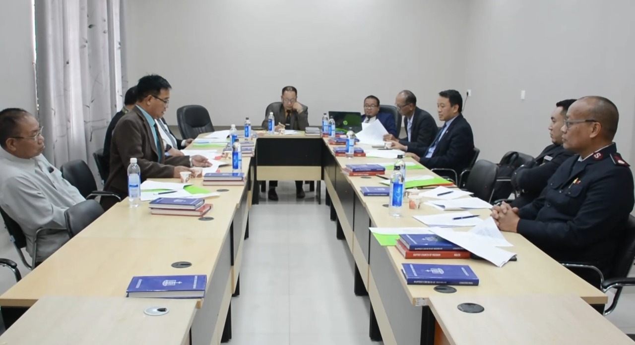 Council of Churches in Mizoram Drafting Committee thutkhawm hmasa ber neih a ni.
