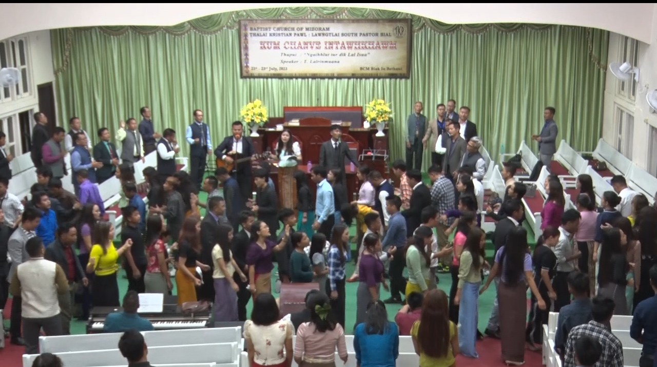 ṬKP Lawngtlai South Pastor Bial-in Unit Intawhkhawm Programme an nei