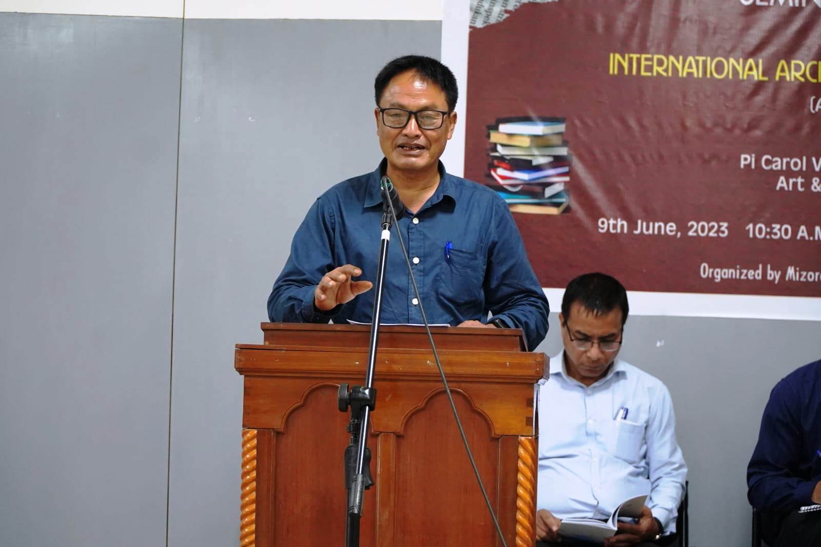 International Archives Day vawi 75-na Aizawl-a neihah BCM Archivist