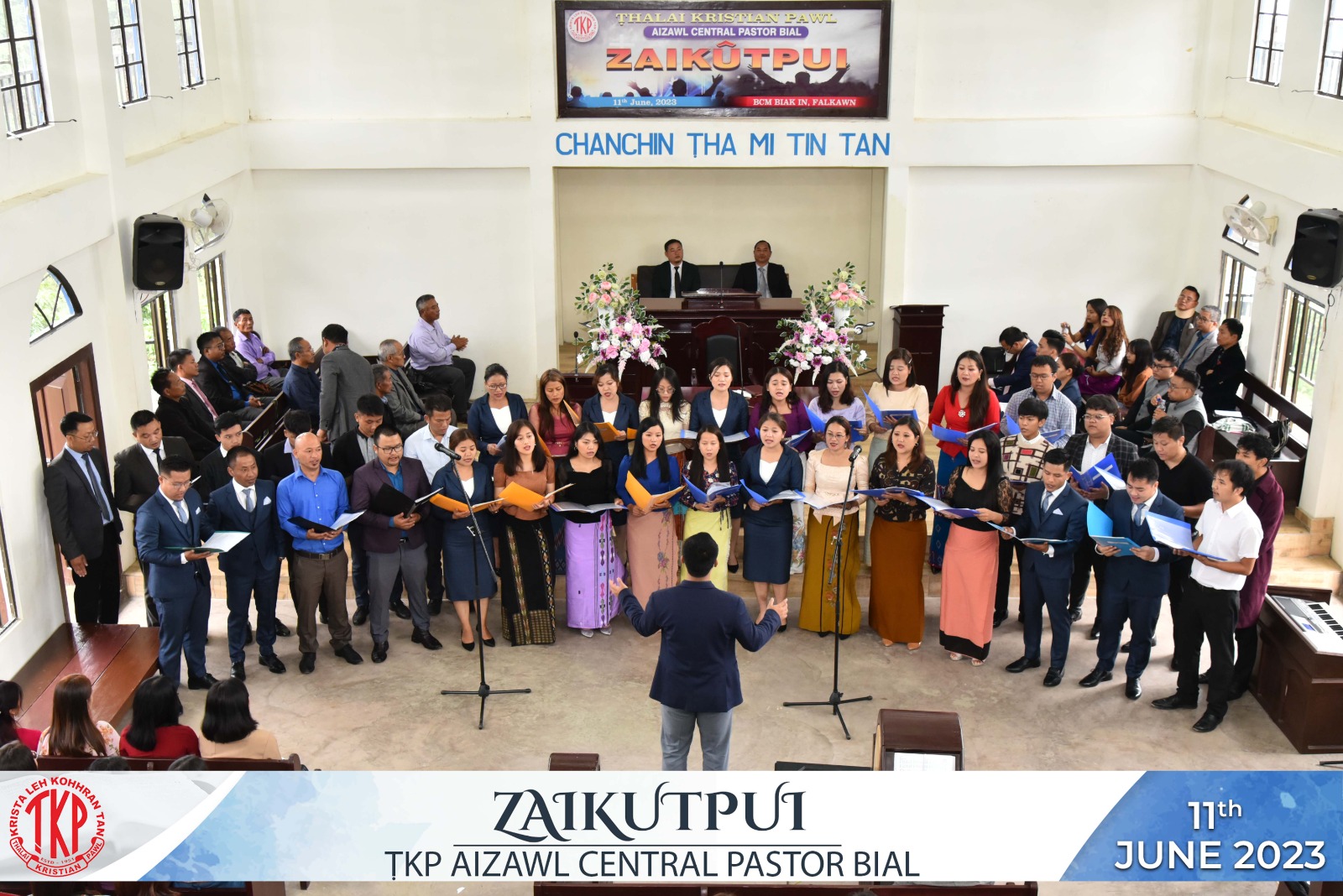 TKP Central Pastor Bial, Aizawl-in Zaikutpui an nei.
