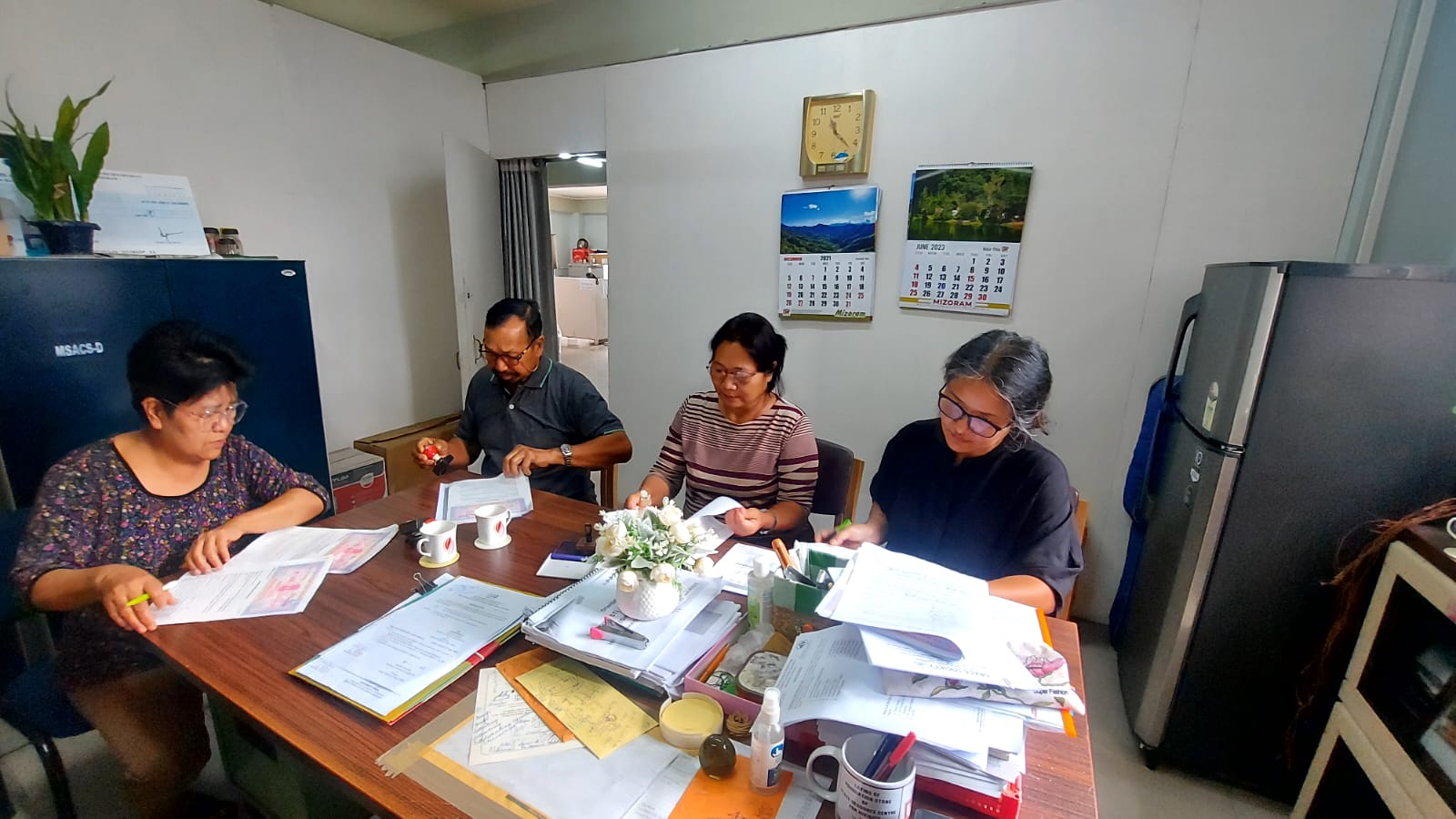 Grace Society leh MSACS-in HIV/AIDS darh zel tur venna kawngah thawhhona thuthlung an ziak.