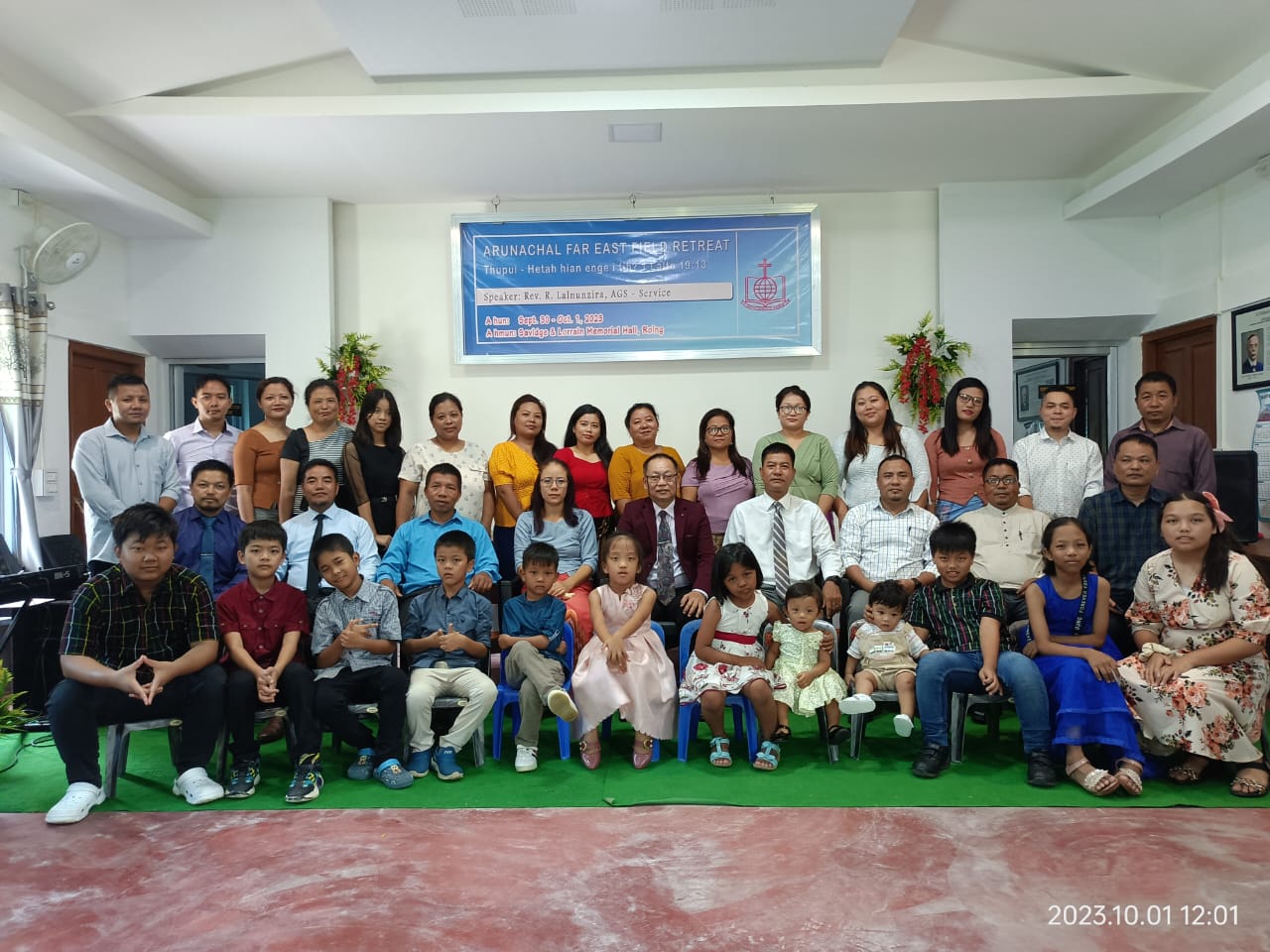 Arunachal Far East Field a Missionary leh an chhungte pualin Retreat neih a ni.