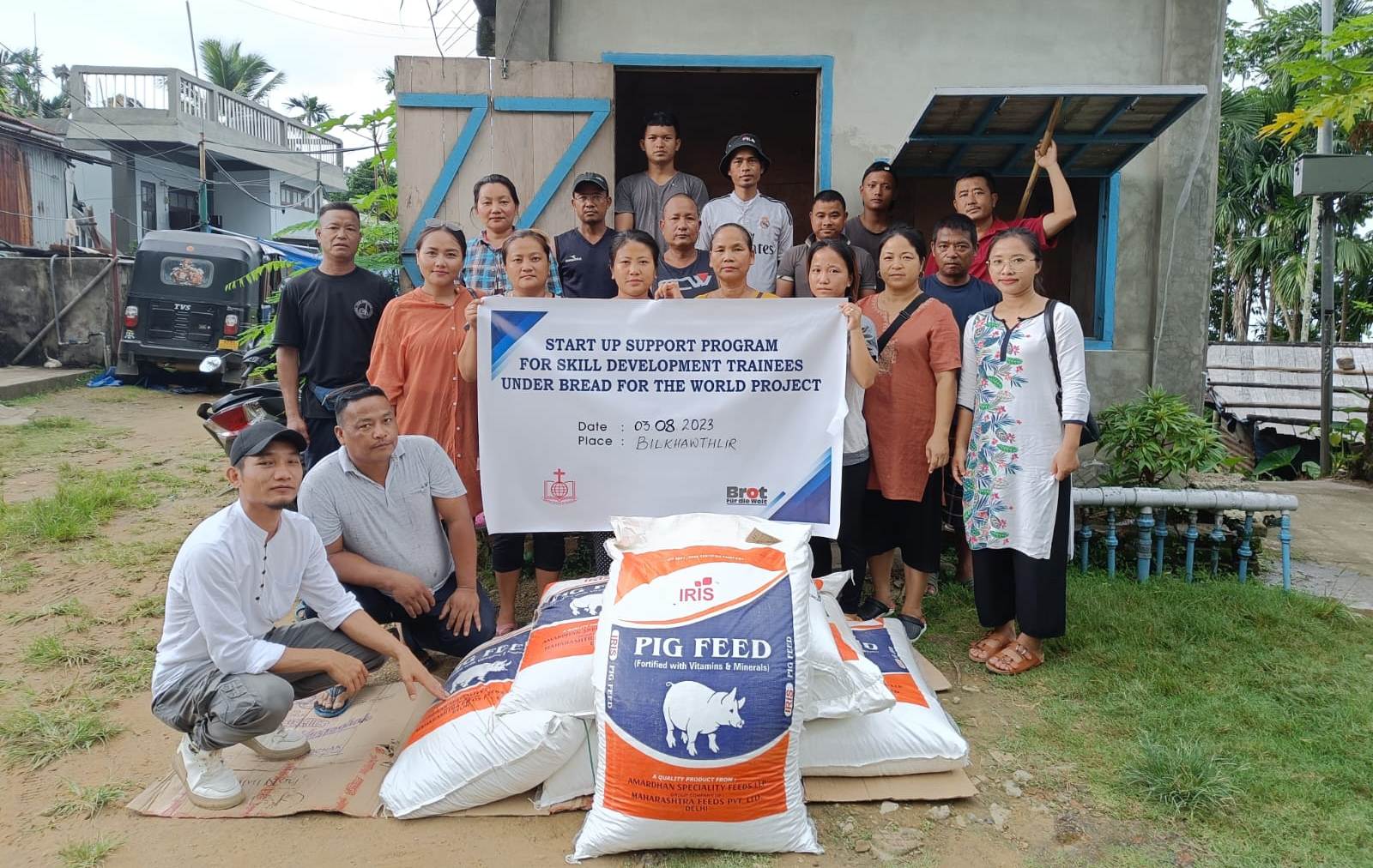 R&D leh Bread for the world hmalakna-in Kolasib District khaw pathumah Ranchaw sem a ni.