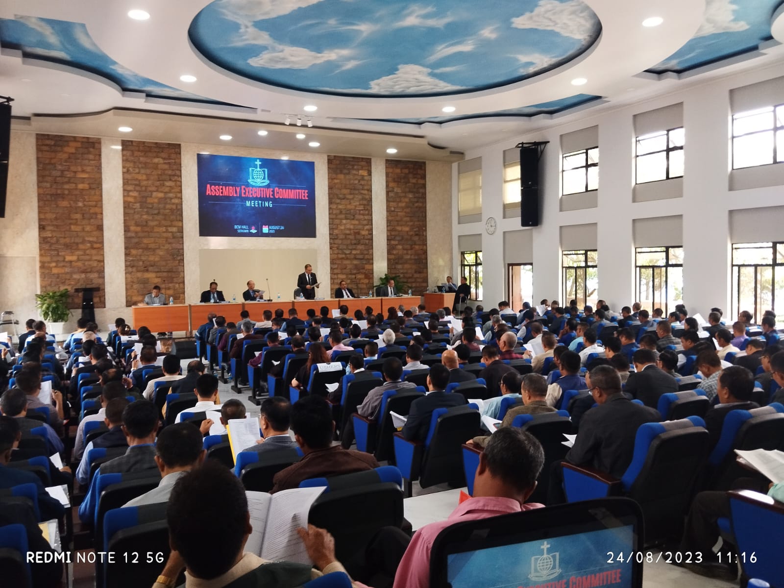 Assembly Executive Committee Meeting  tluang takin neih a ni.