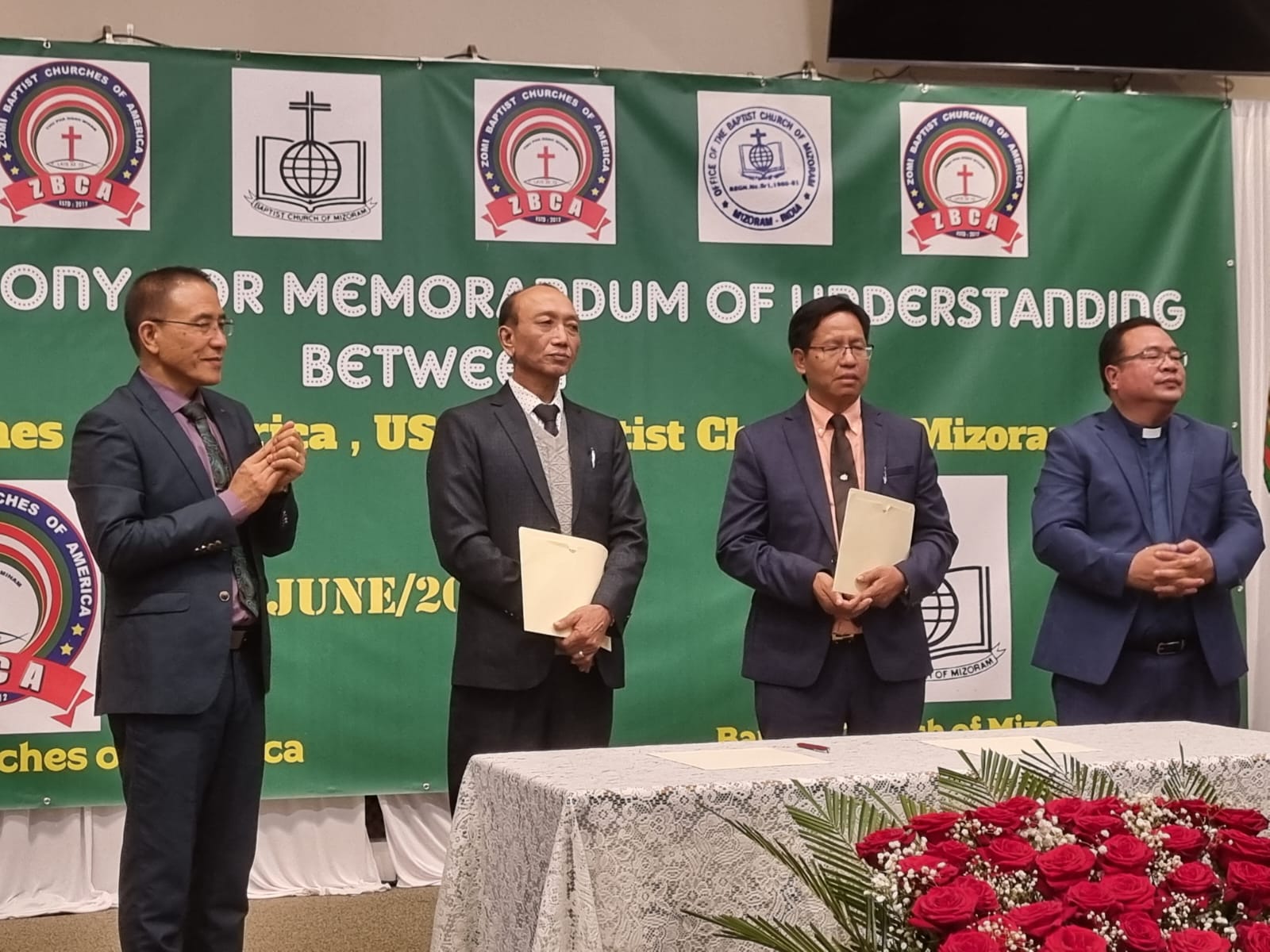 ZBCA leh BCM ten thawhhona thuthlung (MoU) an ziak.